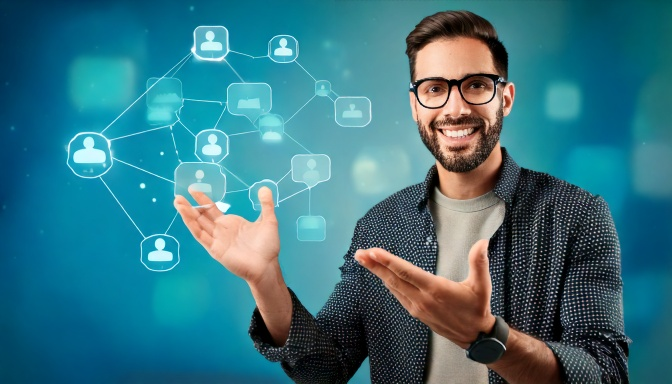 Image of an interactive AI Avatars