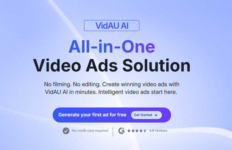 image – VidAU.ai VidAU Home Page, Ai image to video