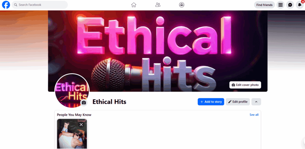 Facebook Cover Photo Page