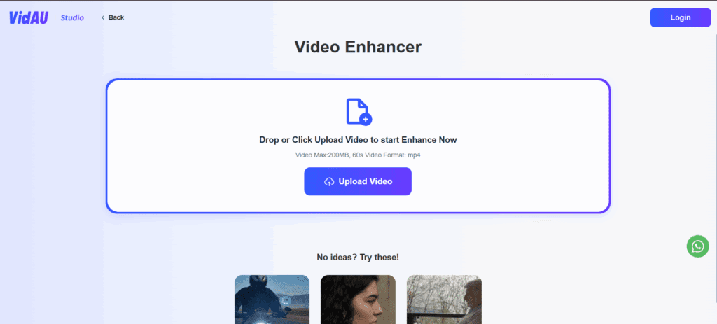 image – VidAU.ai ai video enhancer