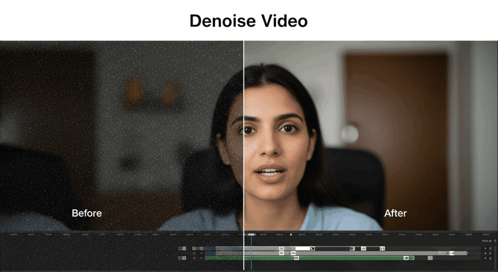 image – VidAU.ai denoise video