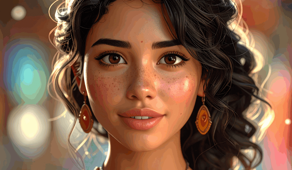 An image generated from an AI character generator – VidAU.ai An image generated from an AI character generator