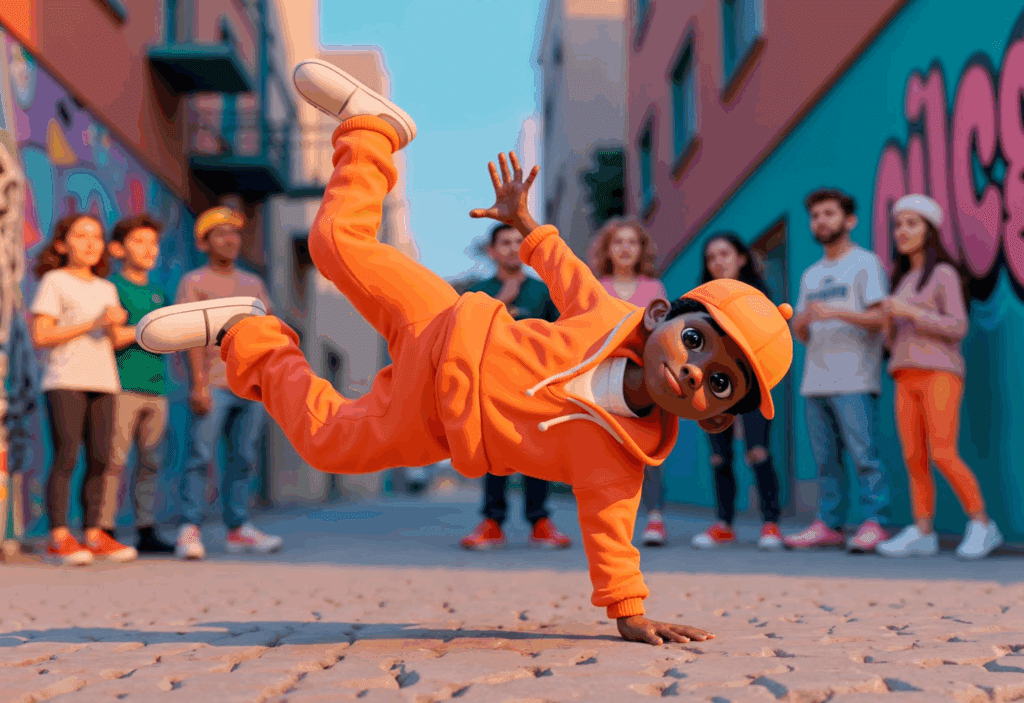 A dance video generated by an ai dance generator