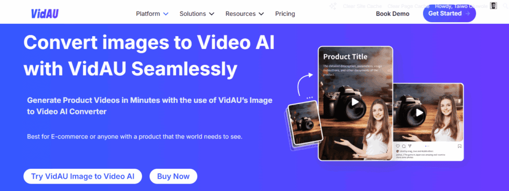 image – VidAU.ai VidAU, best AI video generator
