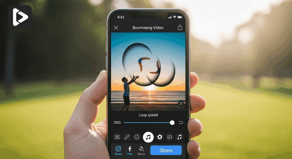 image – VidAU.ai boomerang video maker