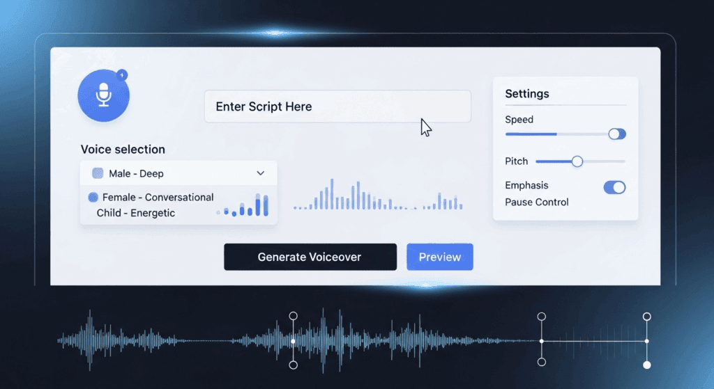image – VidAU.ai voiceover generator