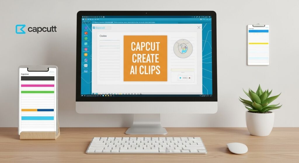 CapCut Desktop Create AI Clips: Features, Benefits, and Workflow – VidAU.ai capcut desktop create ai clips