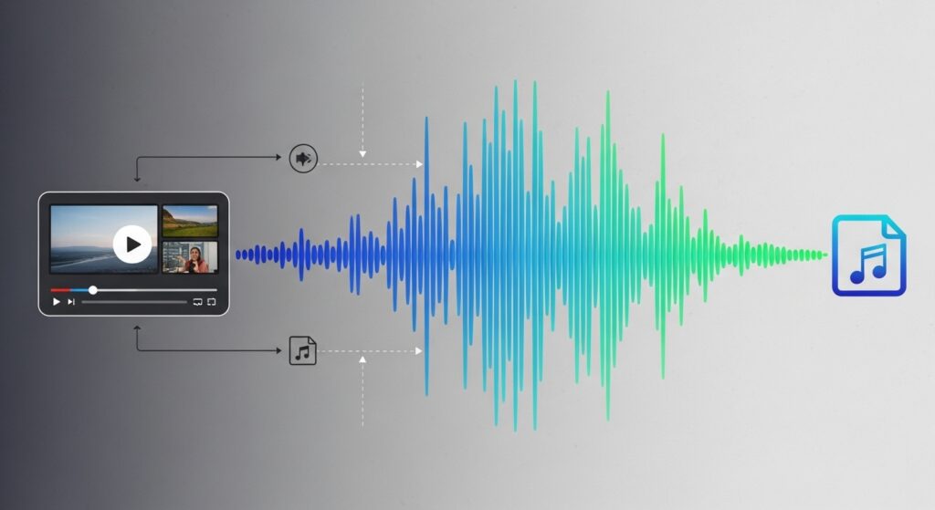 Extract Music from Video: How to Get Clean Audio in Seconds – VidAU.ai extract music from video