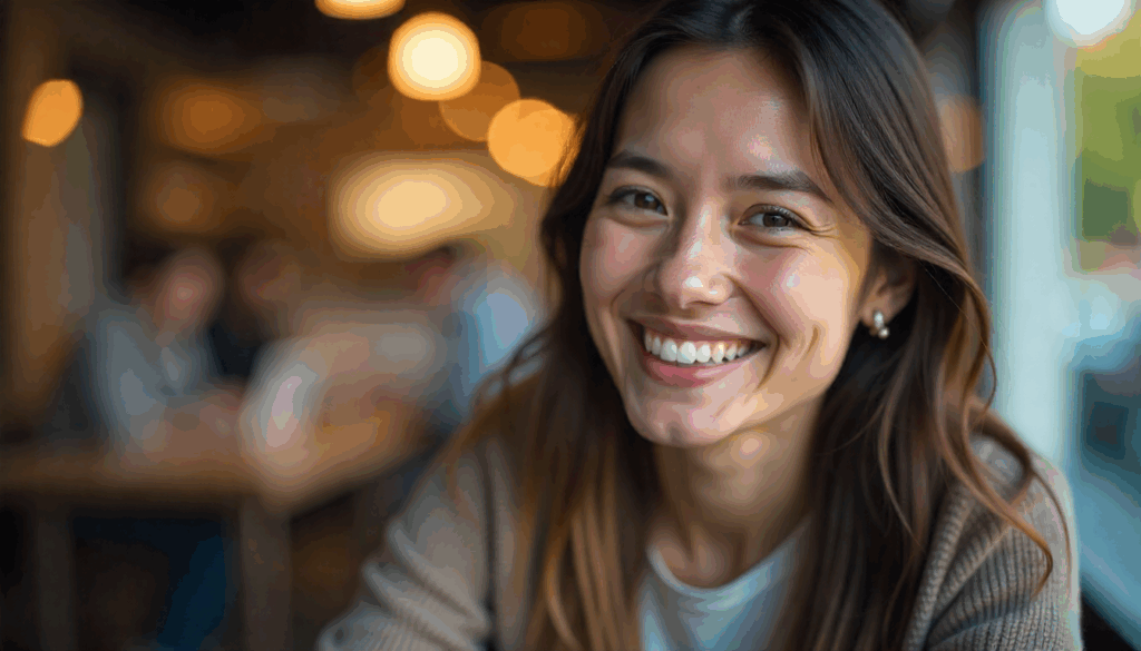 Happy shopper using Koupon AI Amazon to find great deals