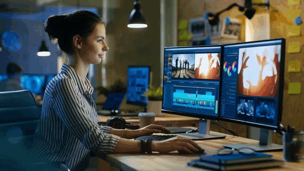 image – VidAU.ai creating educational videos
