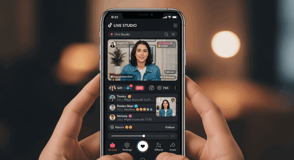 tiktok live studio