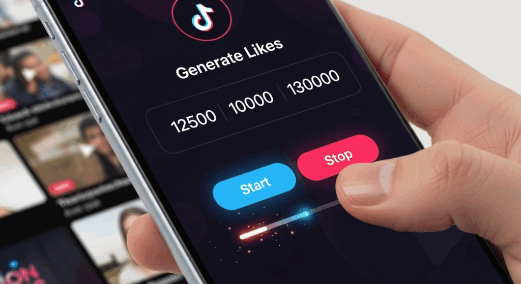 image – VidAU.ai TikTok likes generator