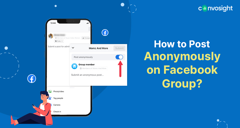 how to post anonymously on Facebook – VidAU.ai Facebook Post