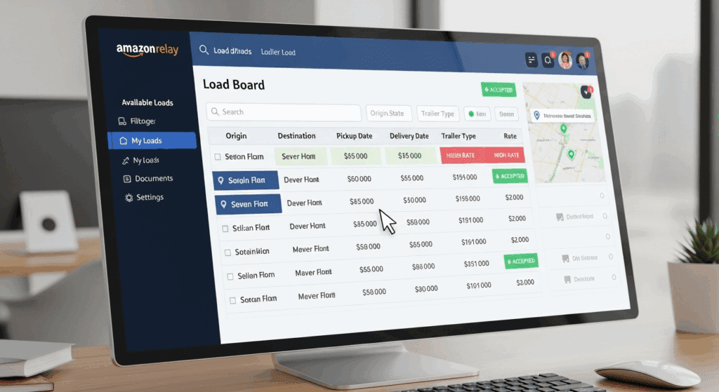 Amazon Relay load board