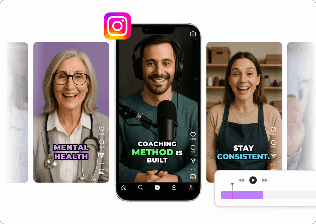 Reels – VidAU.ai Instagram reels