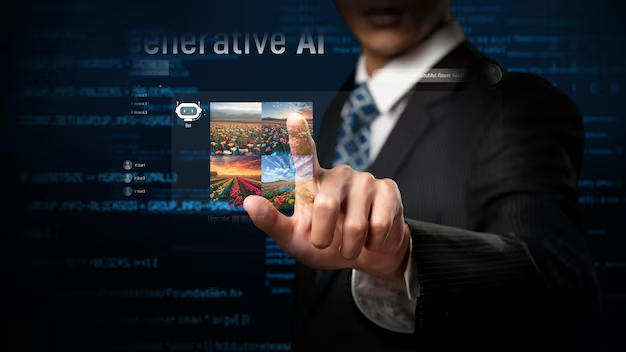 image – VidAU.ai Ai image describer images of man pointing