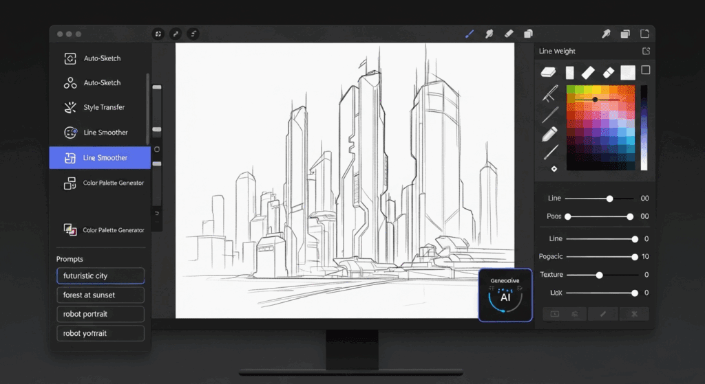 image – VidAU.ai ai sketch generator