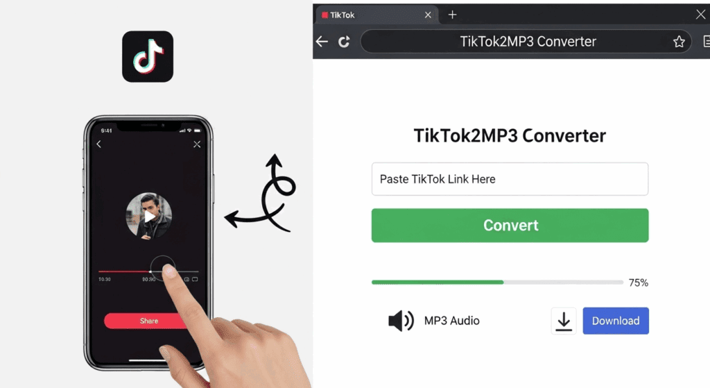 image – VidAU.ai tiktok to mp3