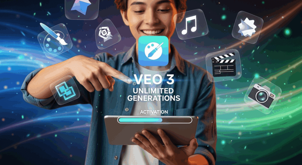 how to get veo 3 unlimited generations