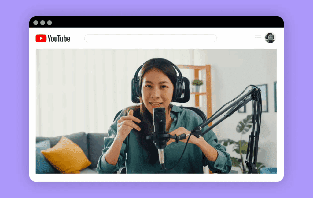 image – VidAU.ai YouTube on Desktop