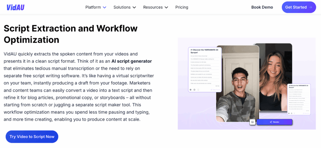 image on how to generate transcript from youtube video – VidAU.ai image on how to generate transcript from youtube video