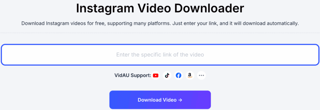 image – VidAU.ai how to download videos from instagram