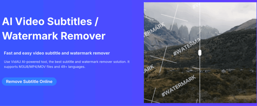 image – VidAU.ai how to remove watermark from photo