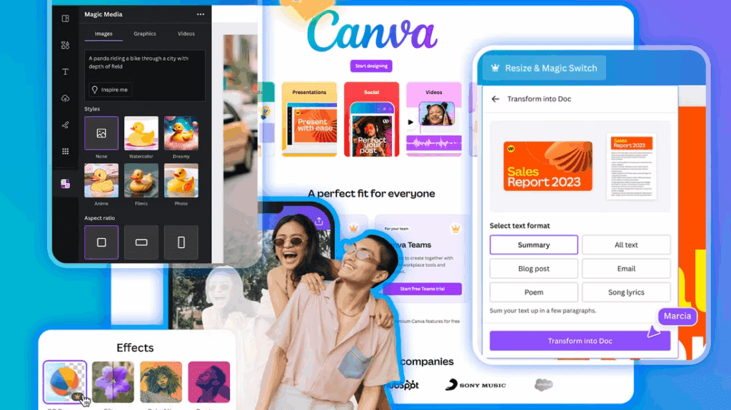 image – VidAU.ai how much is canva pro