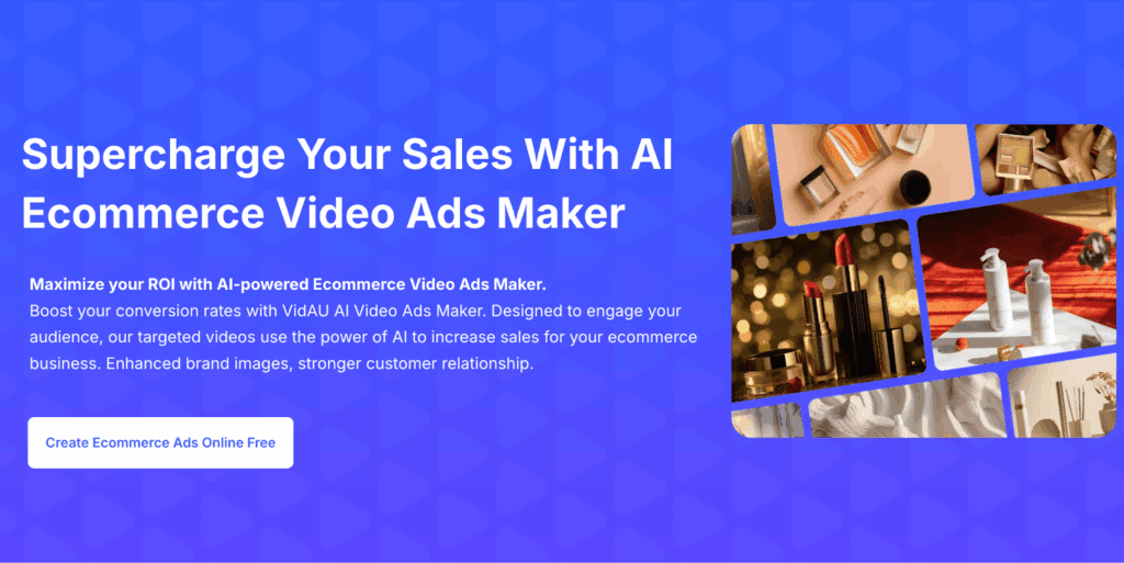 image – VidAU.ai how to start ecommerce business
