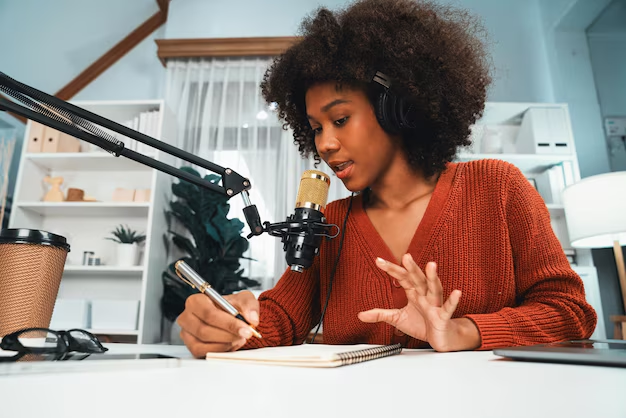 image – VidAU.ai Woman Voicing Characters