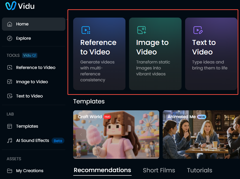 image – VidAU.ai vidu Q2 Image to Video Enhancements