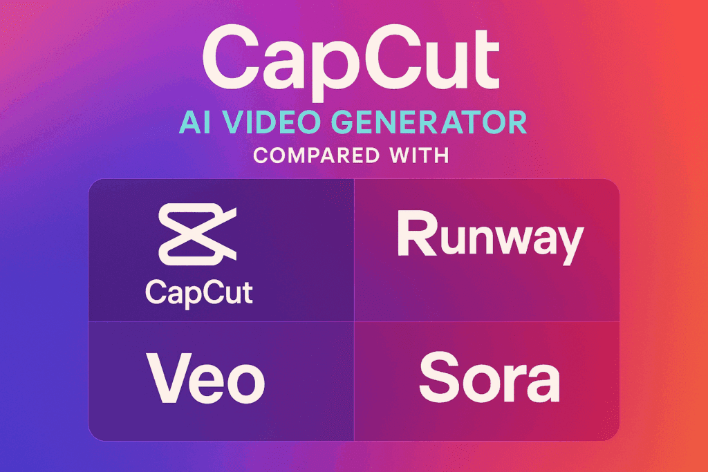 image – VidAU.ai CapCut AI video generator - Runway, Veo and Sora