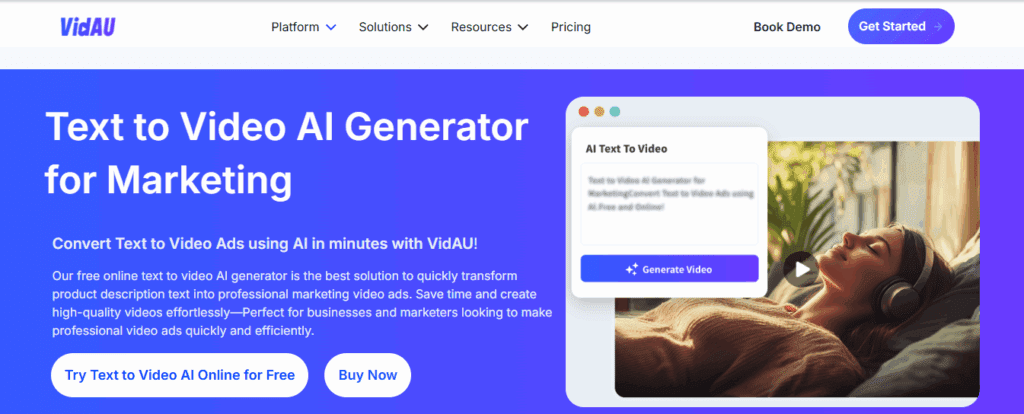 Script to Video AI – VidAU.ai Script to Video AI