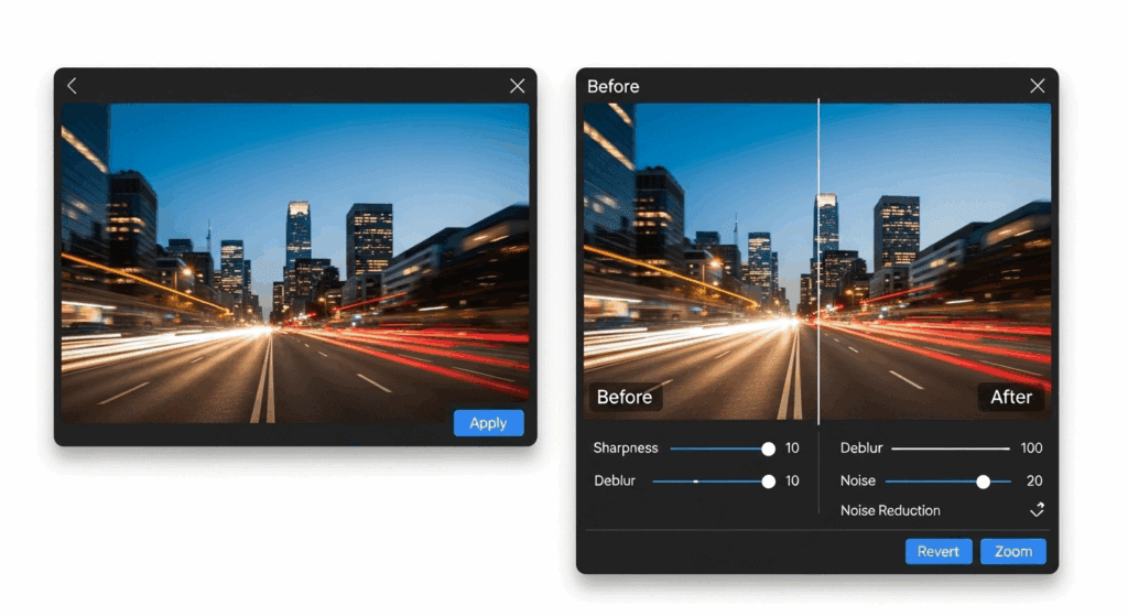 image – VidAU.ai image blur remover