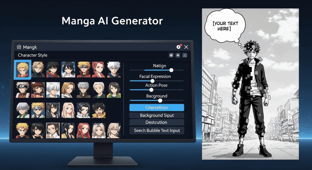 image – VidAU.ai manga ai generator