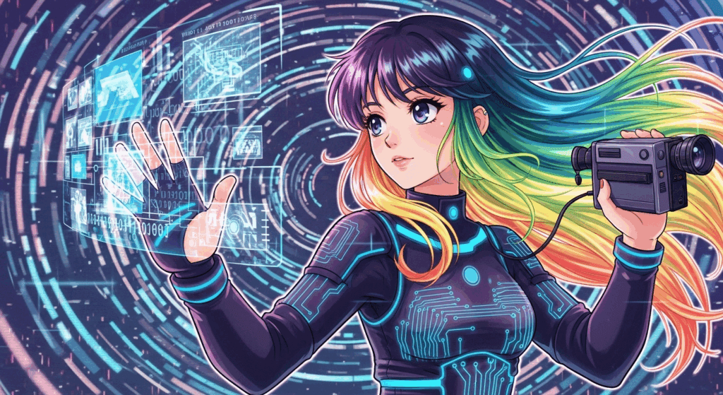 image – VidAU.ai video girl ai