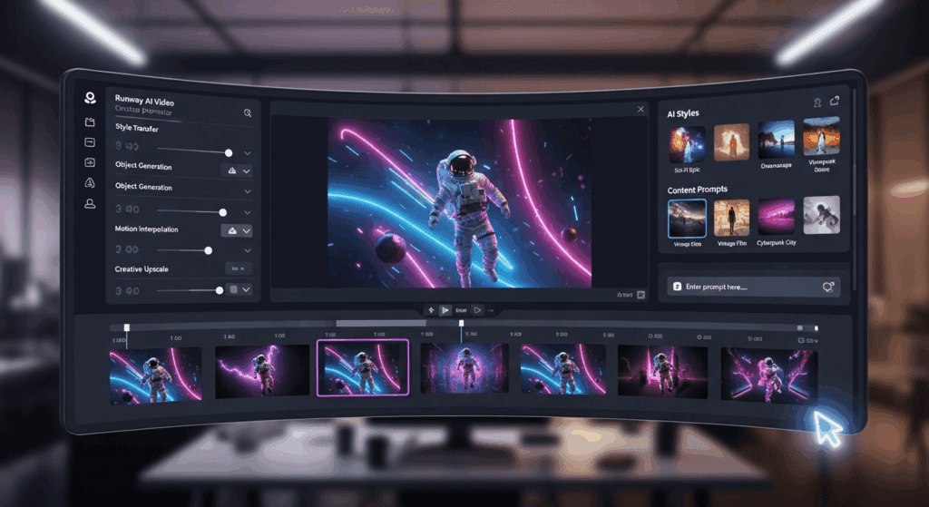 image – VidAU.ai runway ai video generator