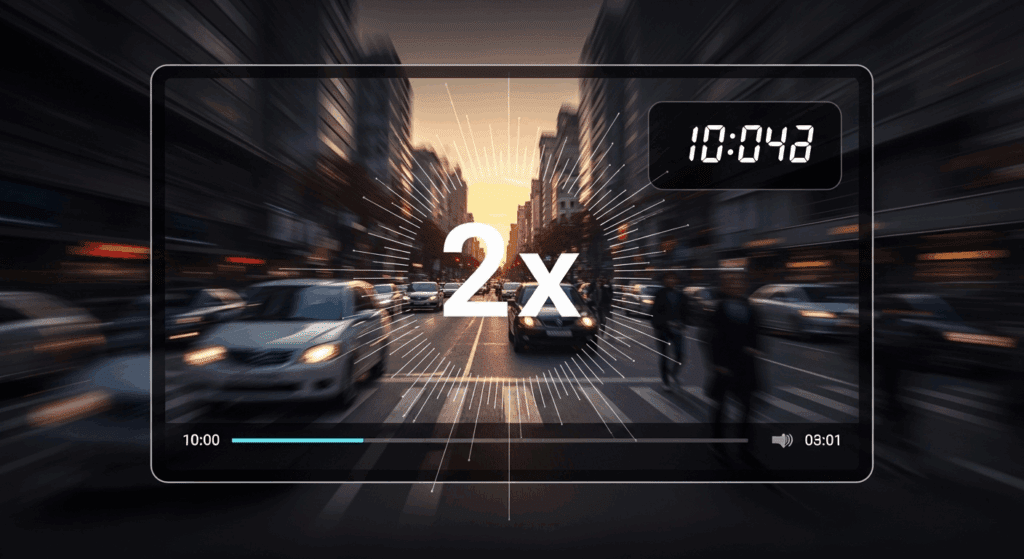 image – VidAU.ai speed up video