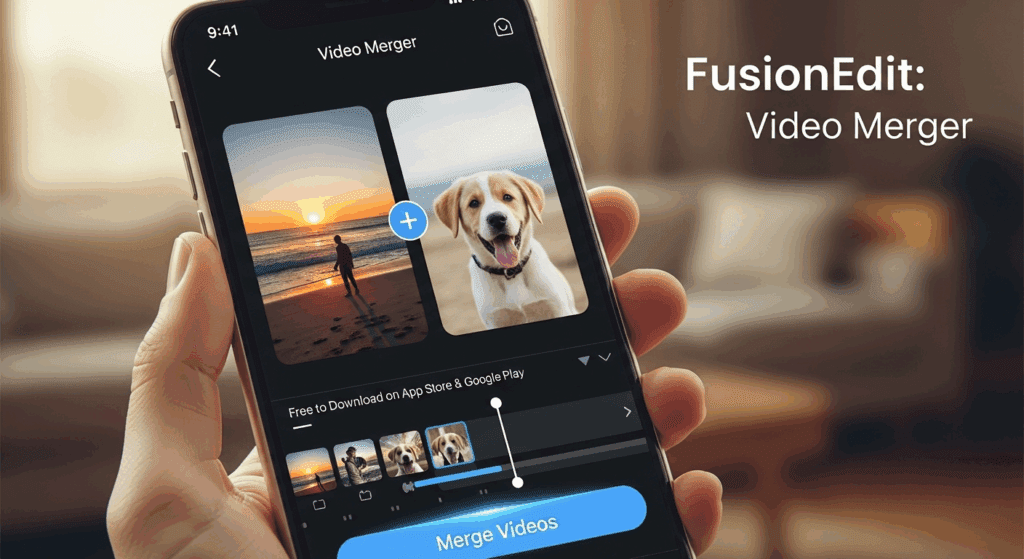 image – VidAU.ai free video merging apps