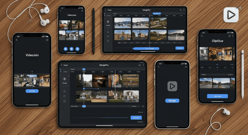 image – VidAU.ai video merger app