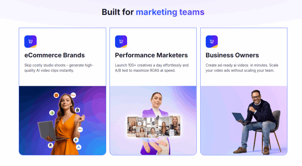 image – VidAU.ai VidAU AI Home Page