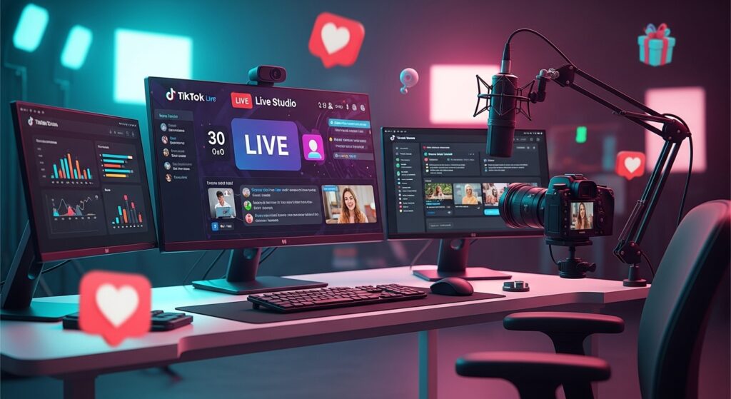 TikTok live studio
