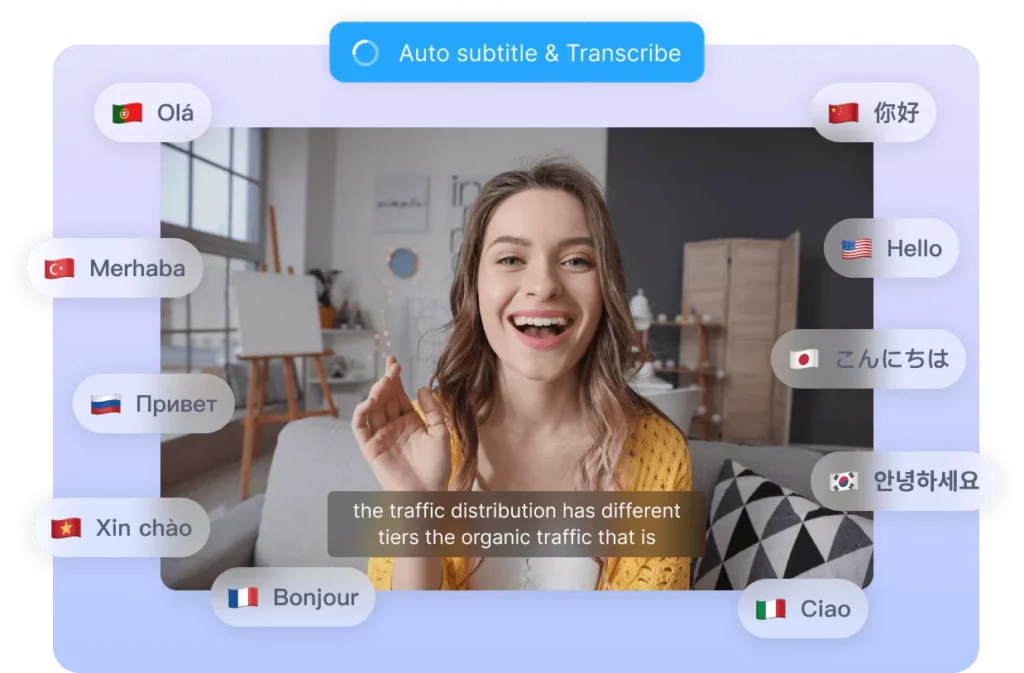 video transcription – VidAU.ai video transcription