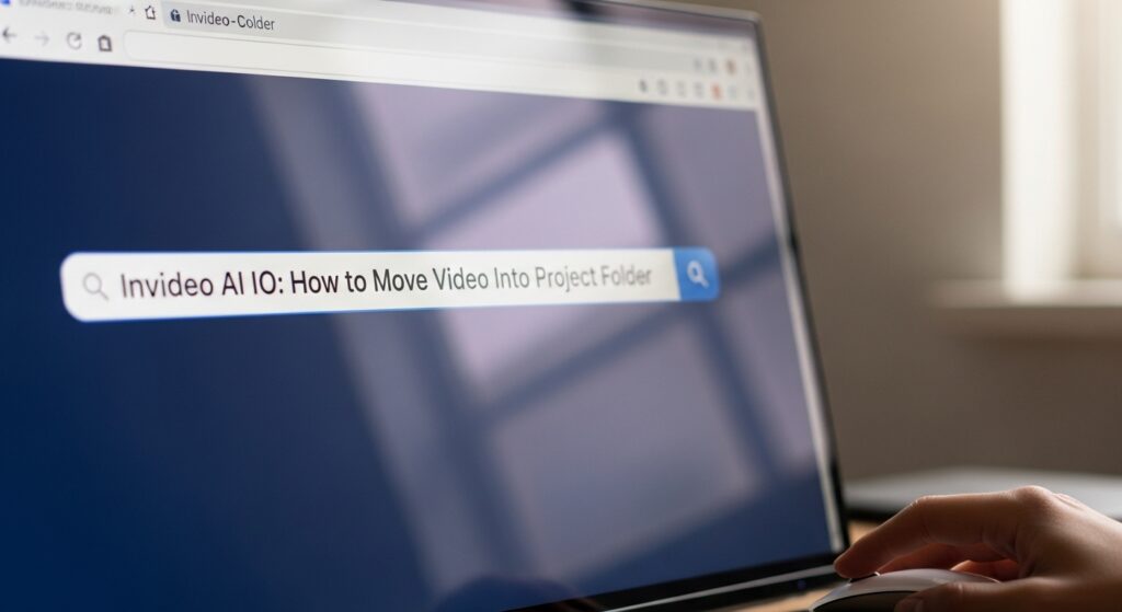 Invideo AI IO How to Move Video into Project Folder