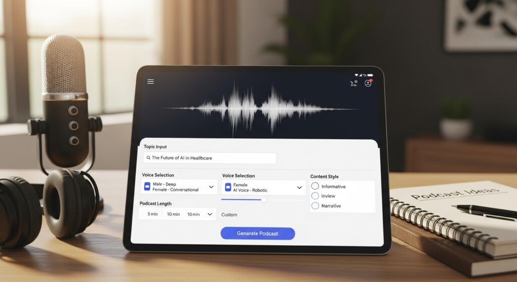 ai podcast generator