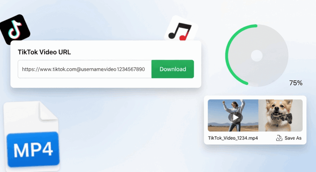 image – VidAU.ai TikTok to mp4 downloader
