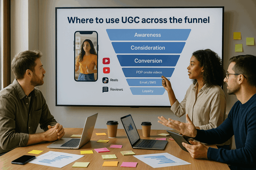 image – VidAU.ai Where Should You Use UGC Video Across the Funnel?