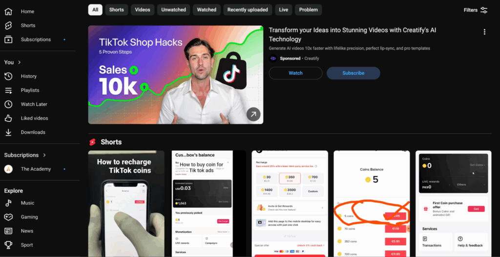 YouTube video ideas image