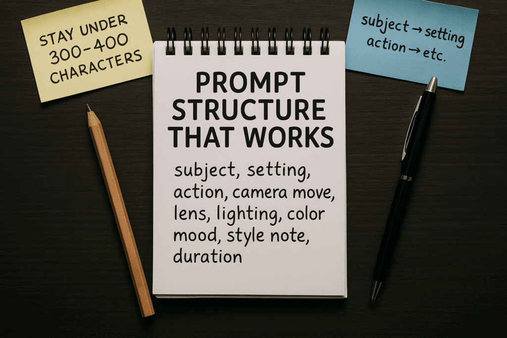 image – VidAU.ai Prompt Structure That Works