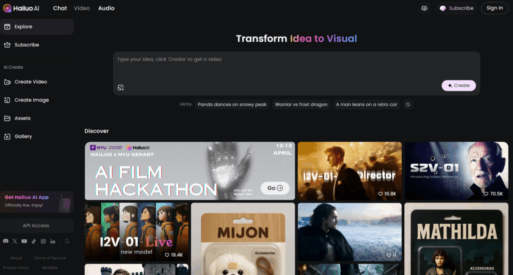 image – VidAU.ai Hailuo video generator